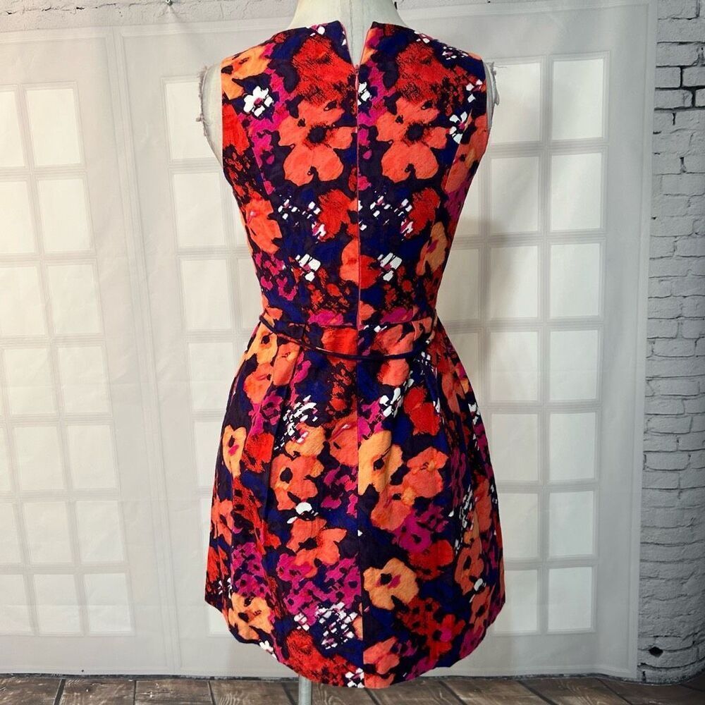 Shoshanna Floral Fit and Flare Dress Size 2 - Picture 6 of 10
